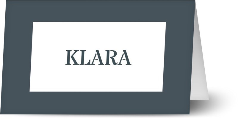 Placeringskort för dop, emblem, ram, framed, hej, pojke, blå, minimalistisk, placeringskort, vikt, Optimalprint