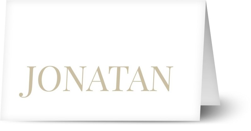 Placeringskort för dop, vit, placeringskort, vikt, Optimalprint